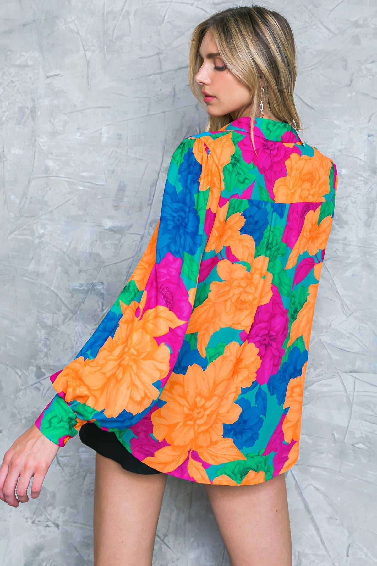 SOUL ON FIRE WOVEN TOP Flying Tomato